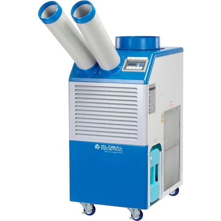 Global Industrial Portable Air Conditioner W/ Cold Air Nozzles, 1.1 Ton, 13,200 BTU, 115V 292660